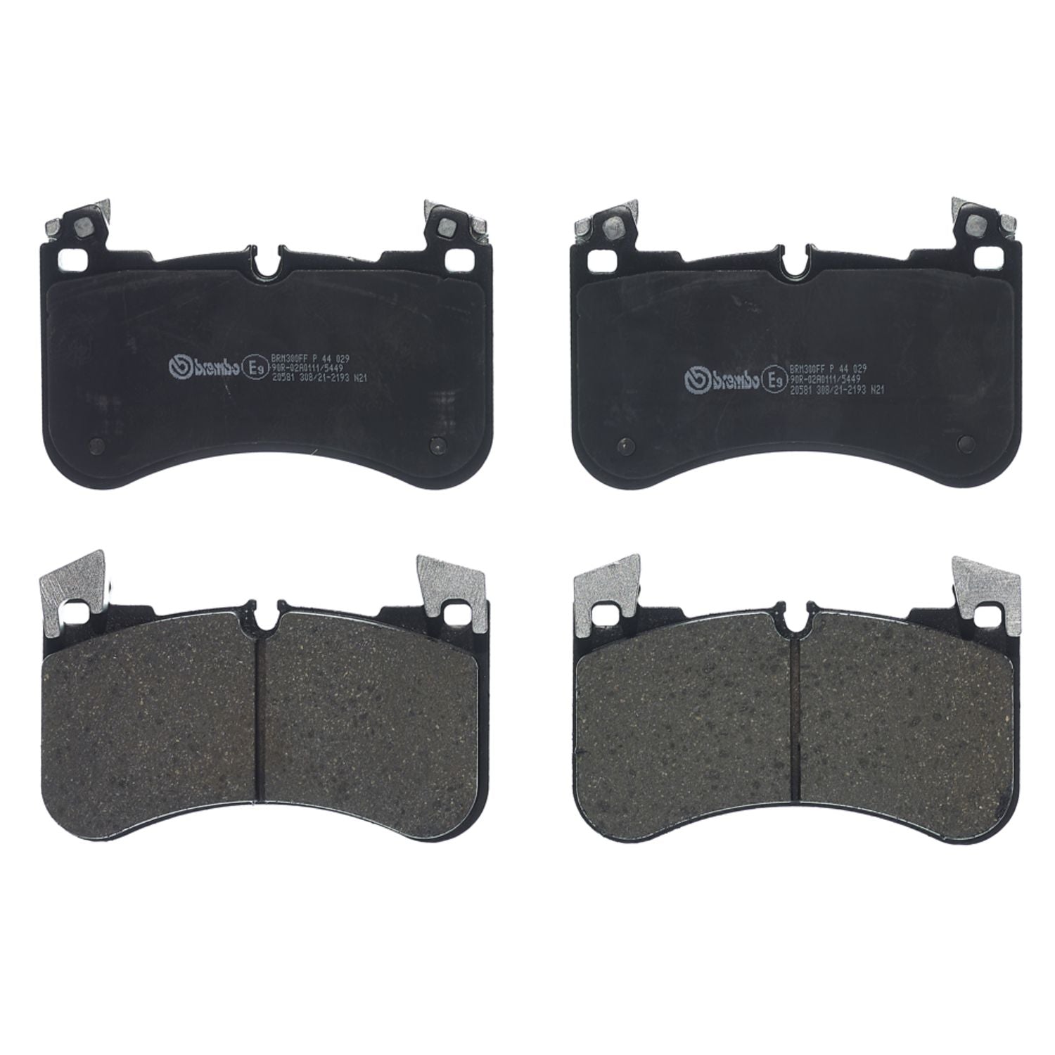 PRIME Low-Met Front Disc Brake Pad Set - P44029_01