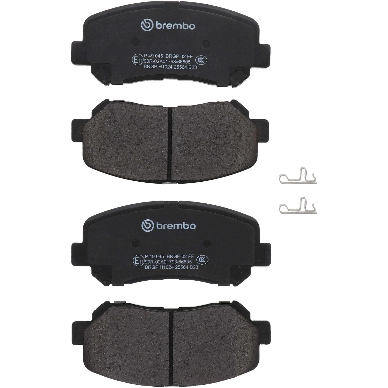 PRIME Low-Met Front Disc Brake Pad Set - P49045_02
