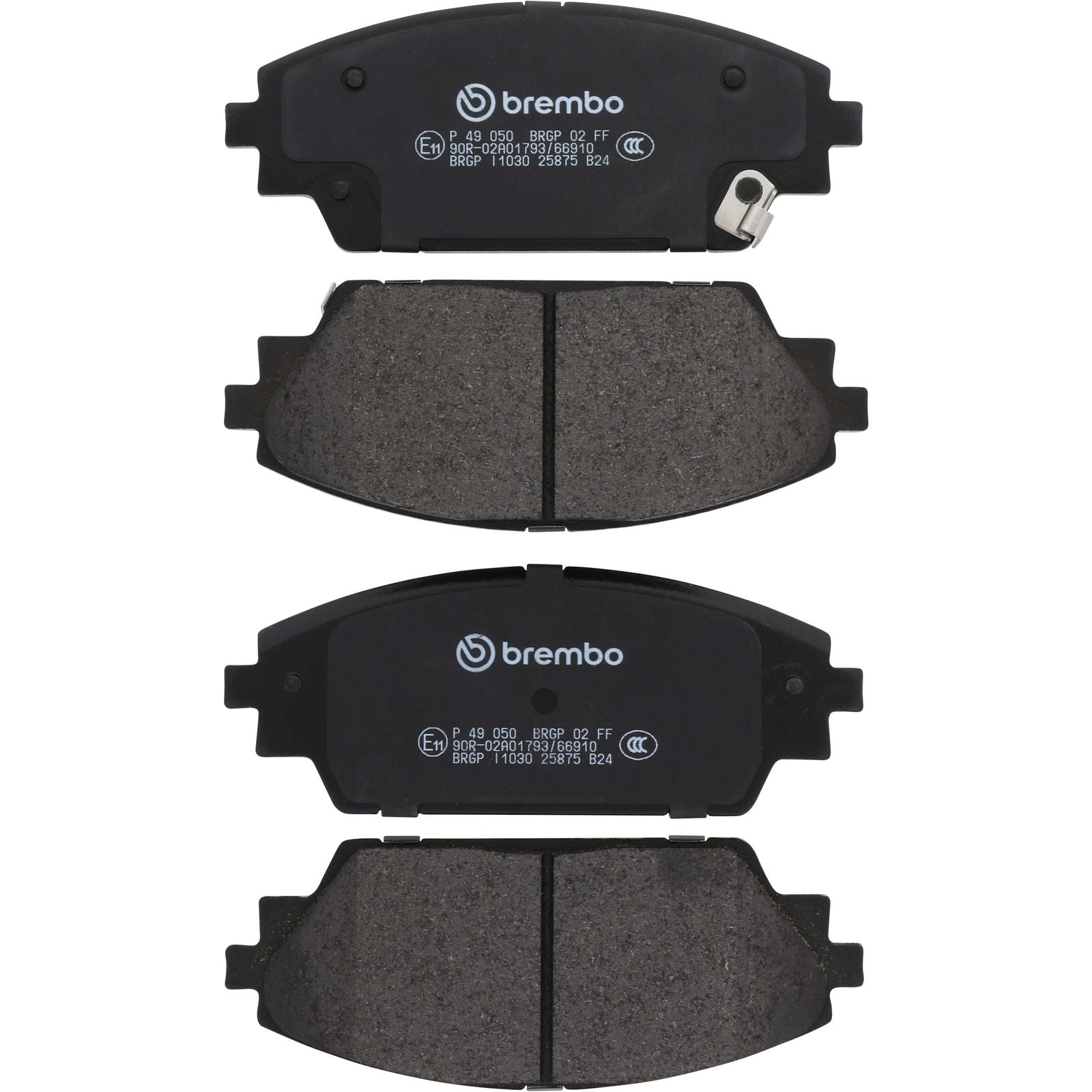 PRIME Low-Met Front Disc Brake Pad Set - P49050_02