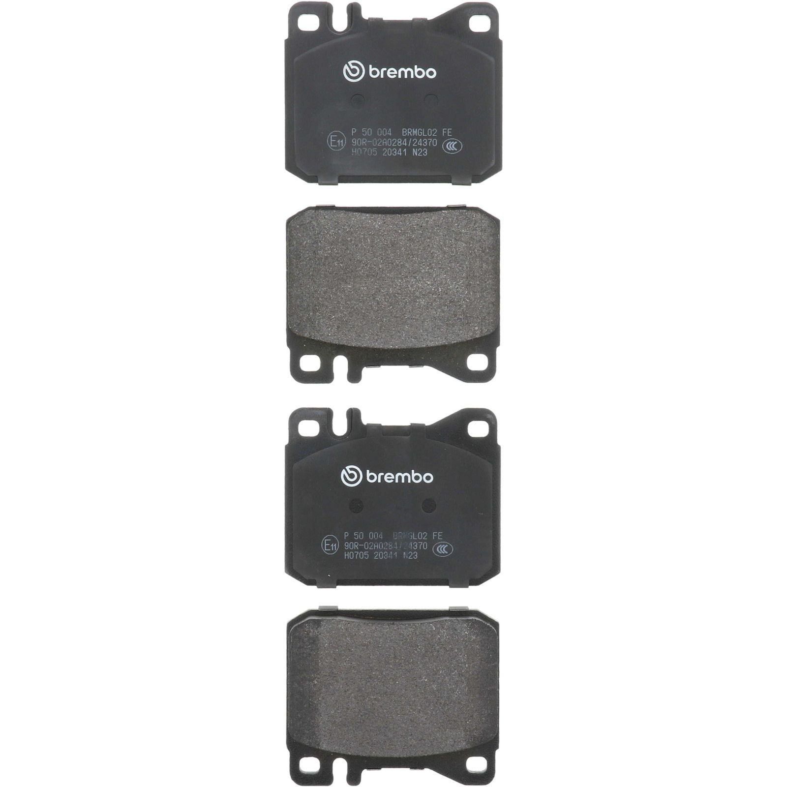 PRIME Low-Met Front Disc Brake Pad Set - P50004_03