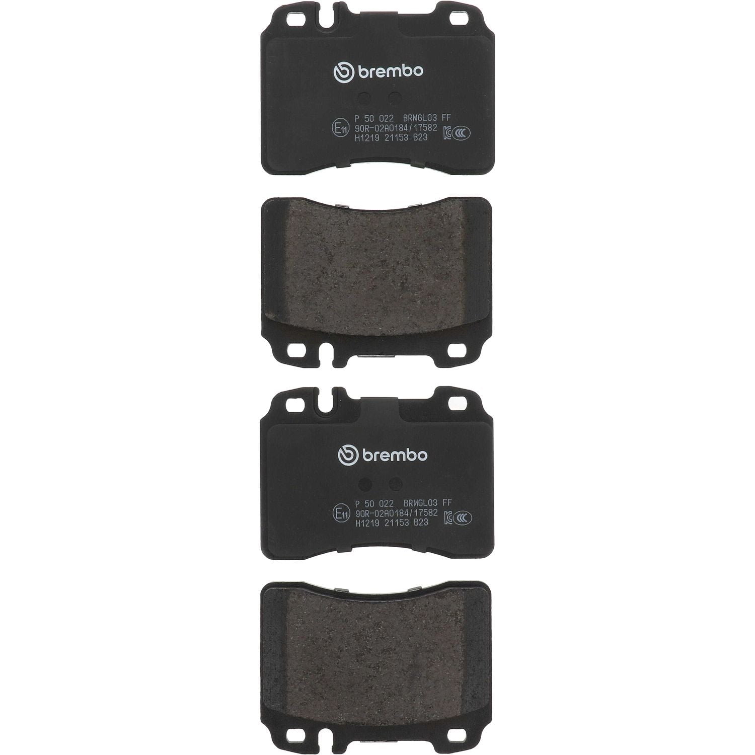 PRIME Low-Met Front Disc Brake Pad Set - P50022_02