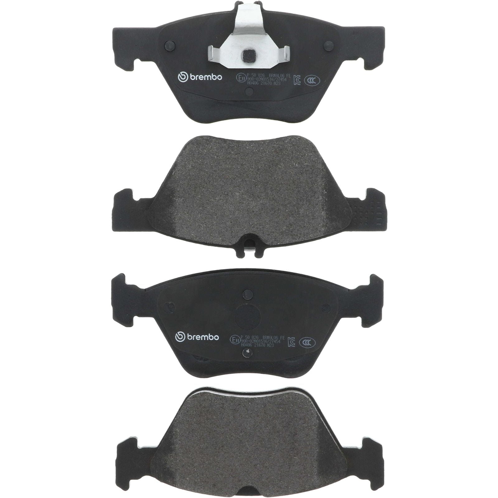 PRIME Low-Met Front Disc Brake Pad Set - P50026_04