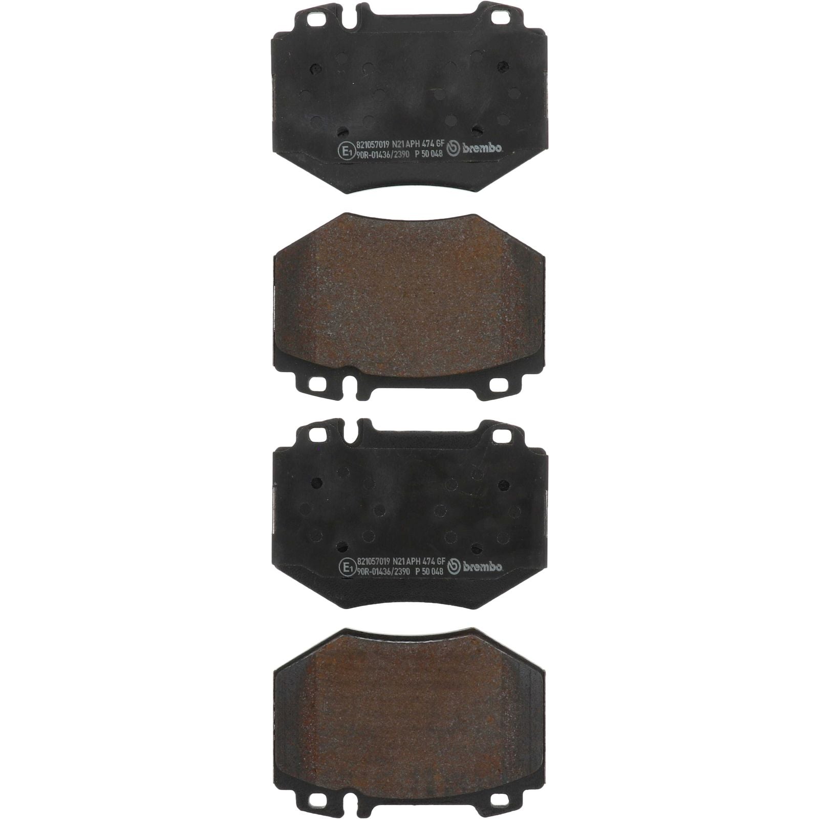 PRIME Low-Met Front Disc Brake Pad Set - P50048_04