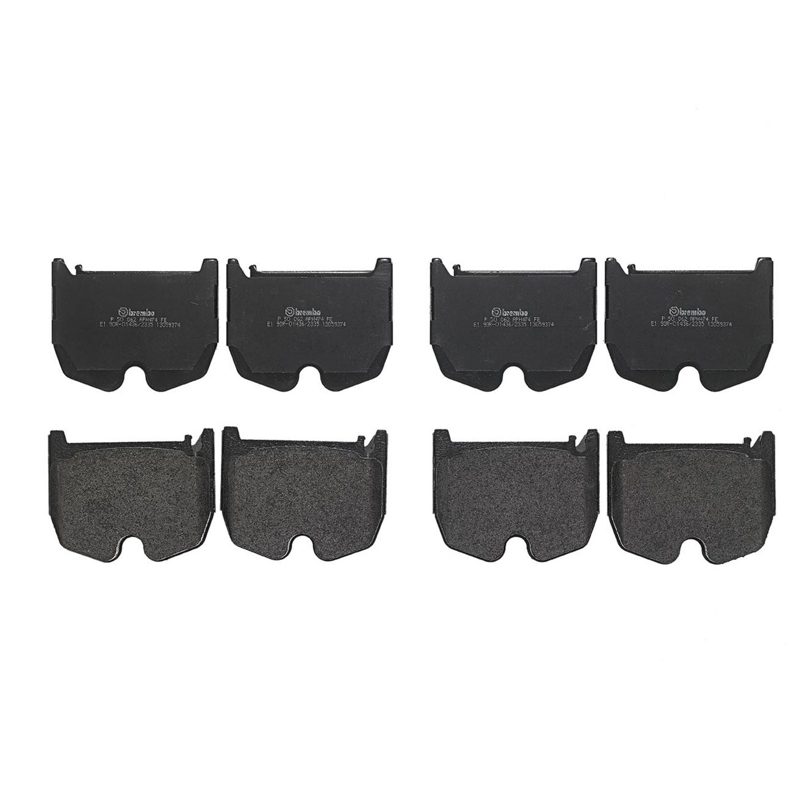 PRIME Low-Met Front Disc Brake Pad Set - P50062_01