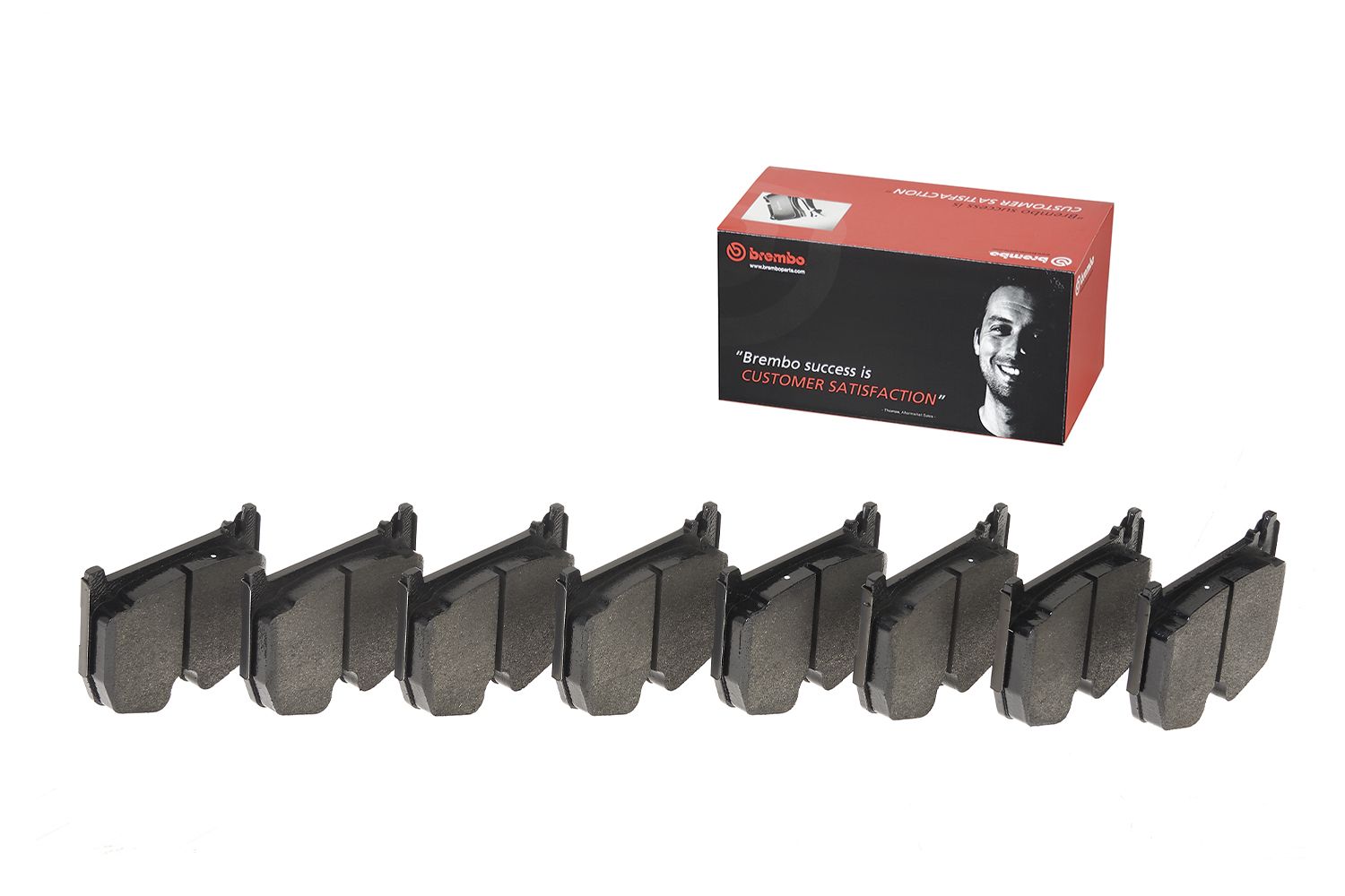 PRIME Low-Met Front Disc Brake Pad Set - P50062_02