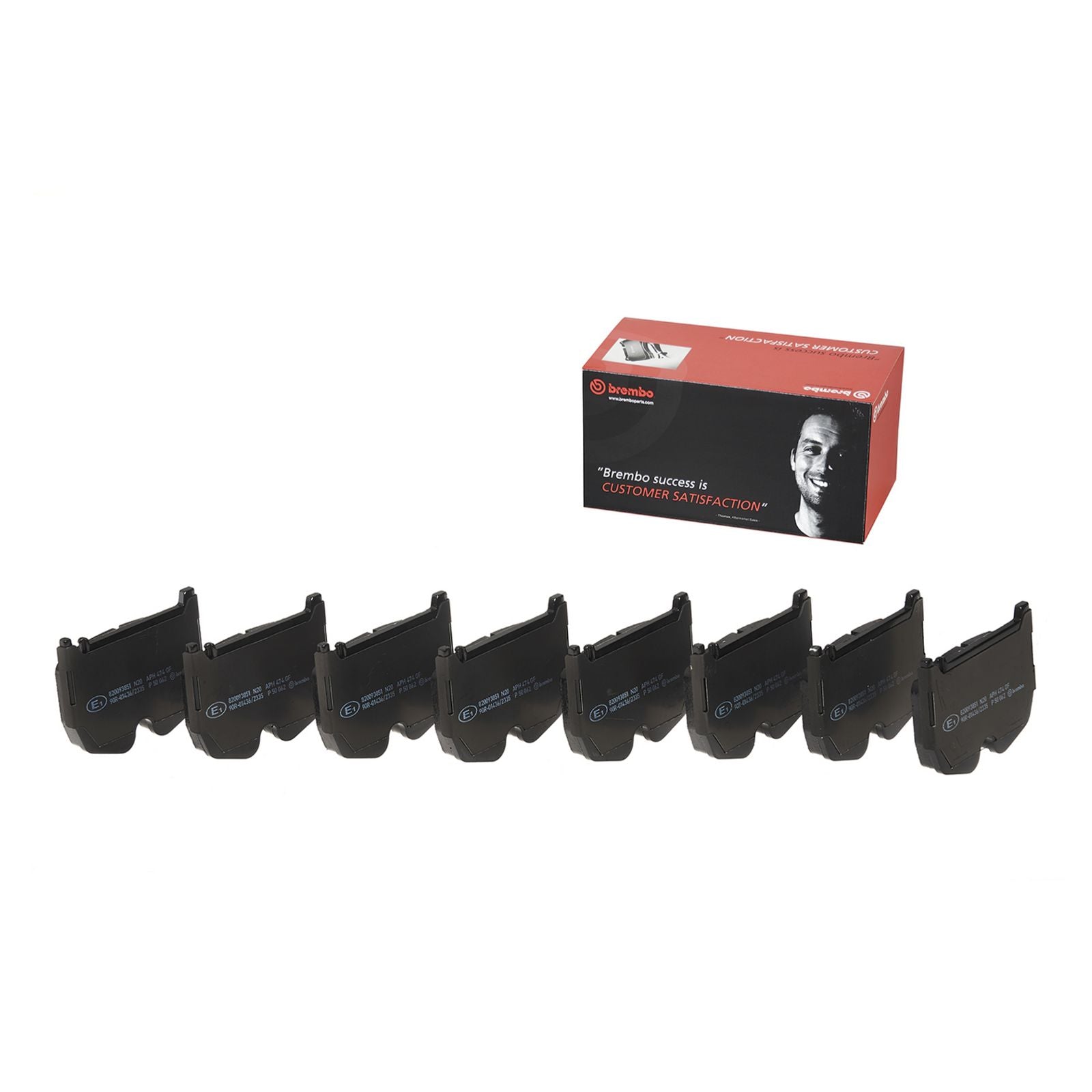 PRIME Low-Met Front Disc Brake Pad Set - P50062_02