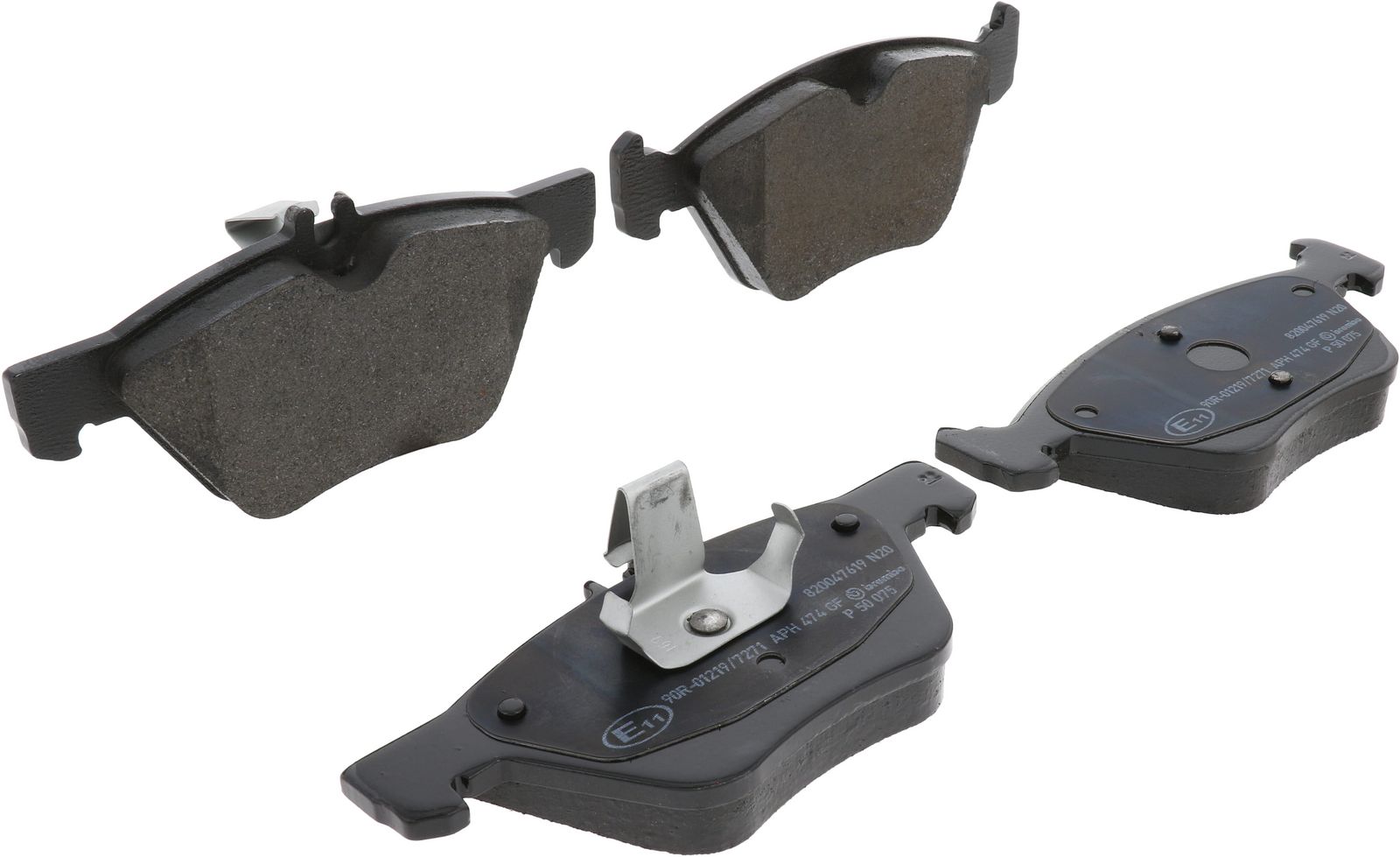 PRIME Low-Met Front Disc Brake Pad Set - P50075_02