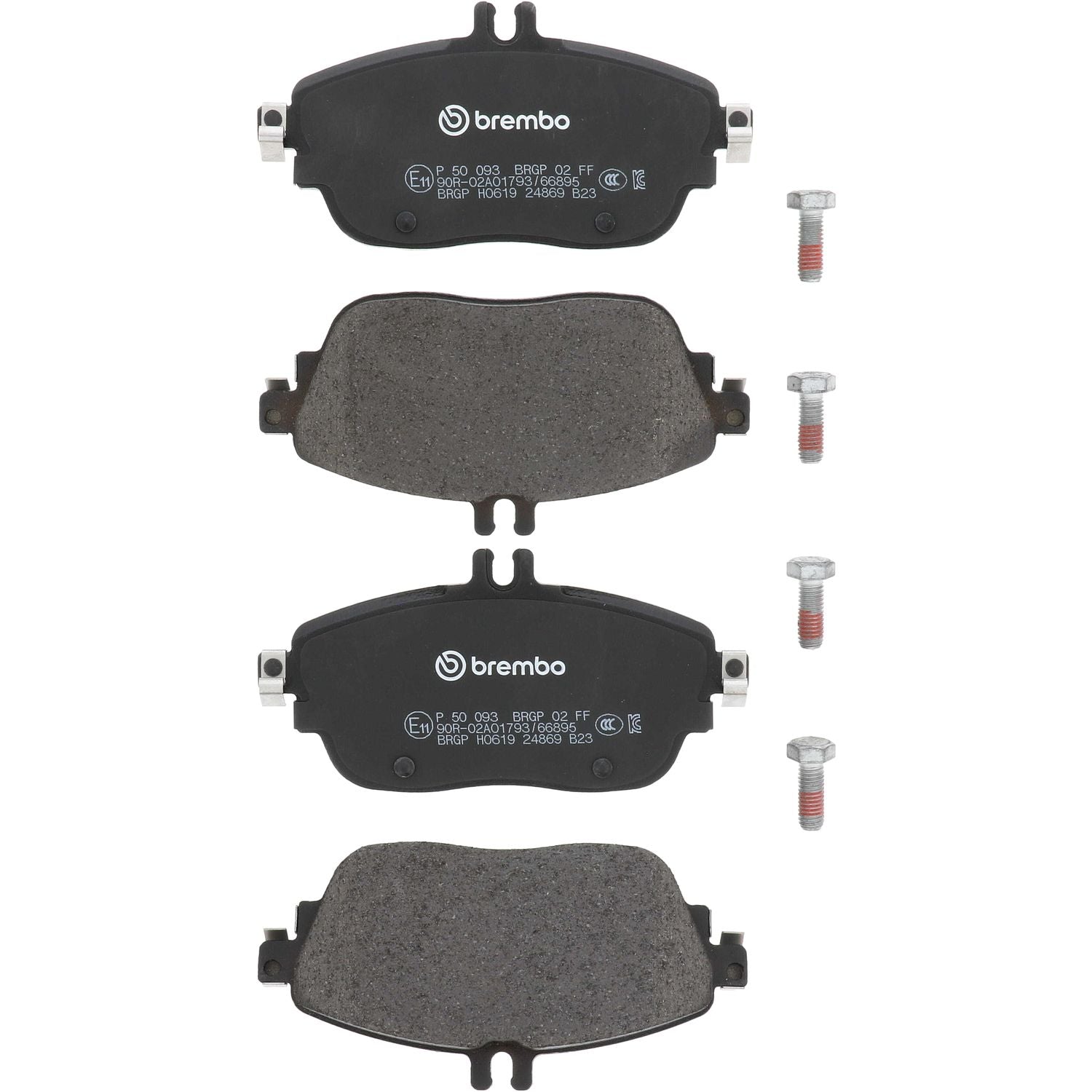 PRIME Low-Met Front Disc Brake Pad Set - P50093_02