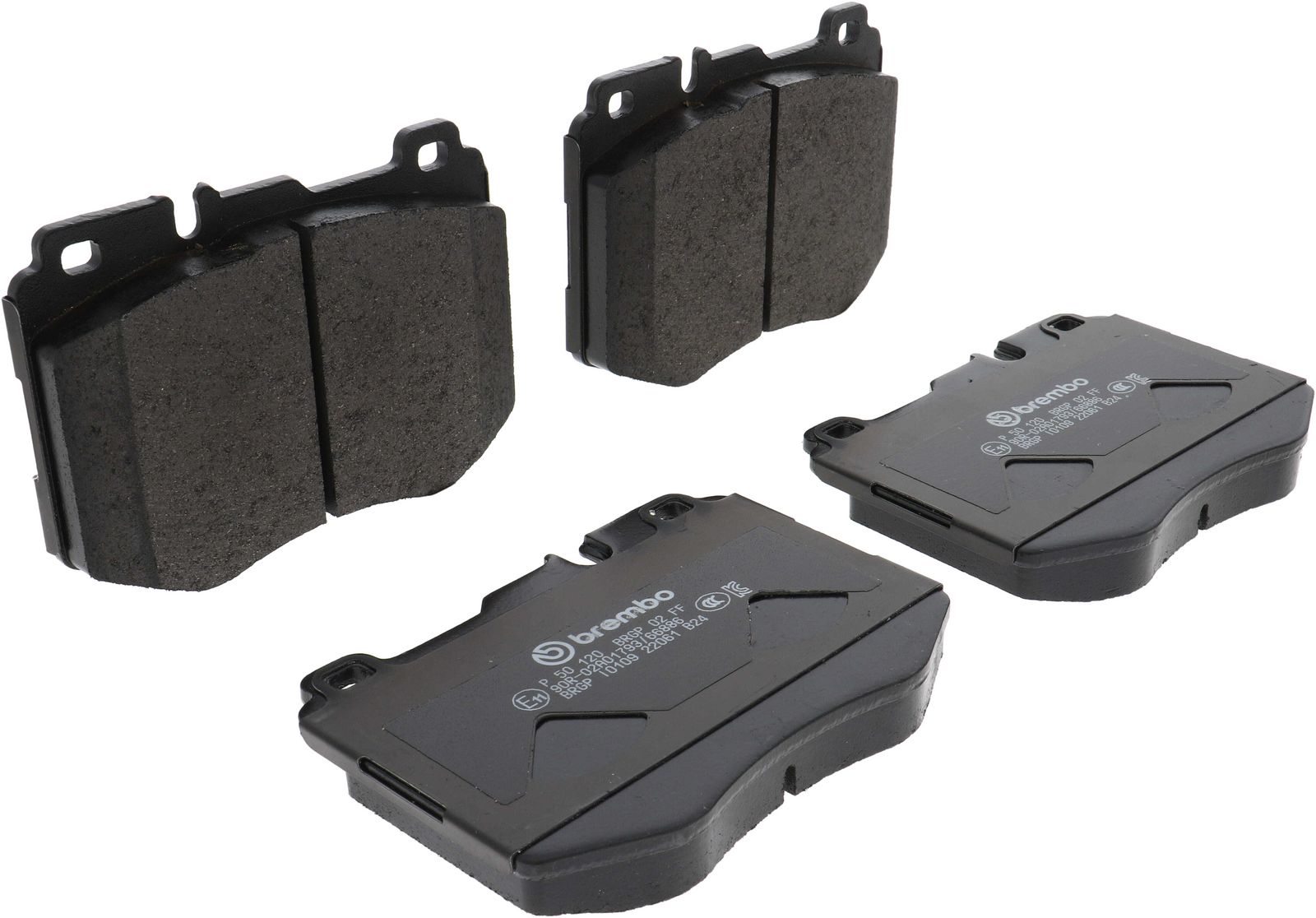 PRIME Low-Met Front Disc Brake Pad Set - P50120_02