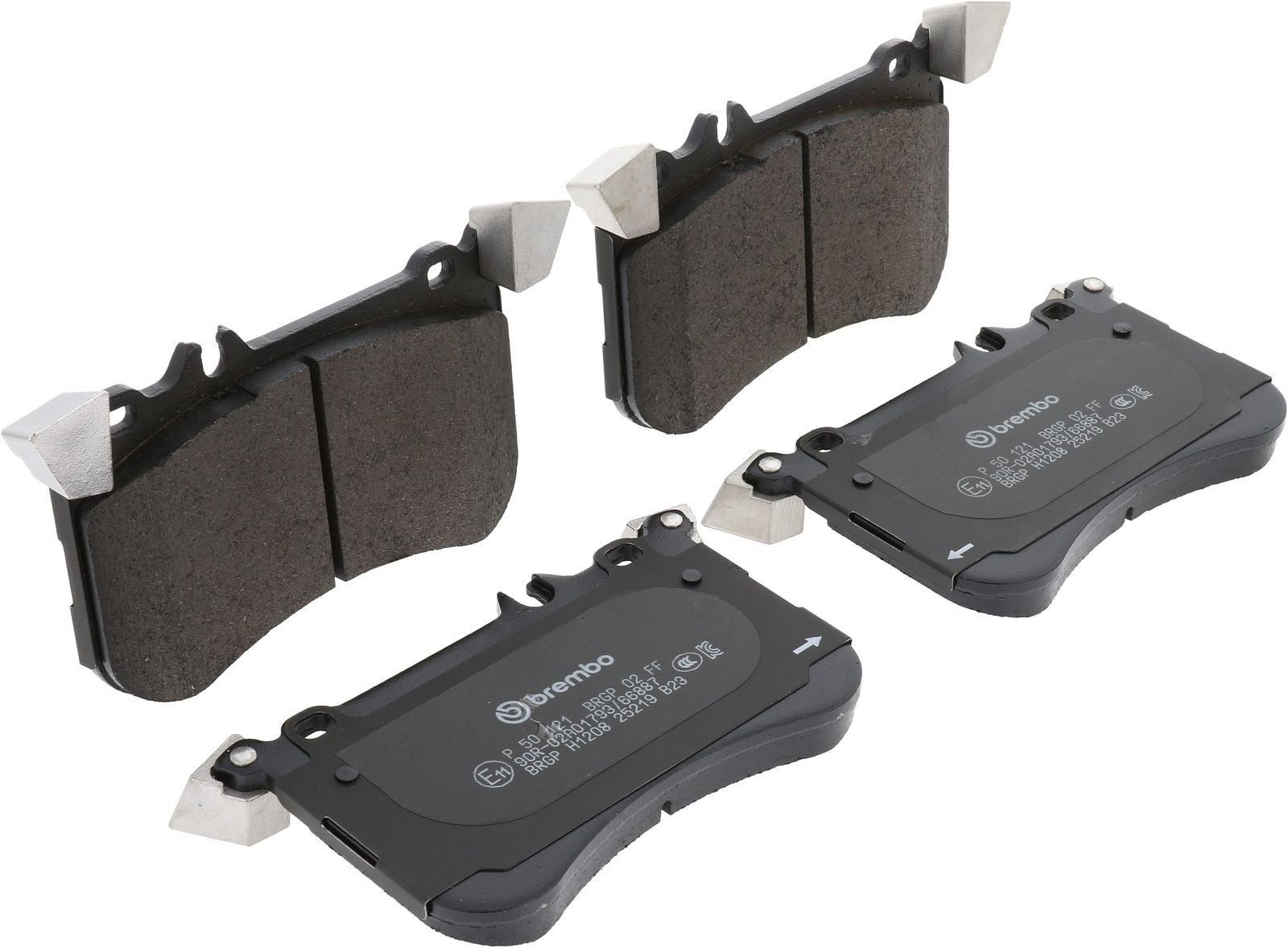 PRIME Low-Met Front Disc Brake Pad Set - P50121_02