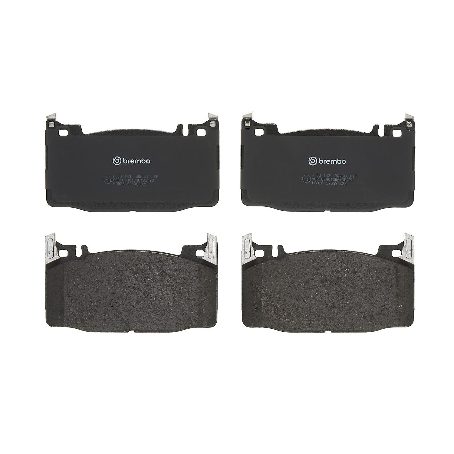 PRIME Low-Met Front Disc Brake Pad Set - P50143_02