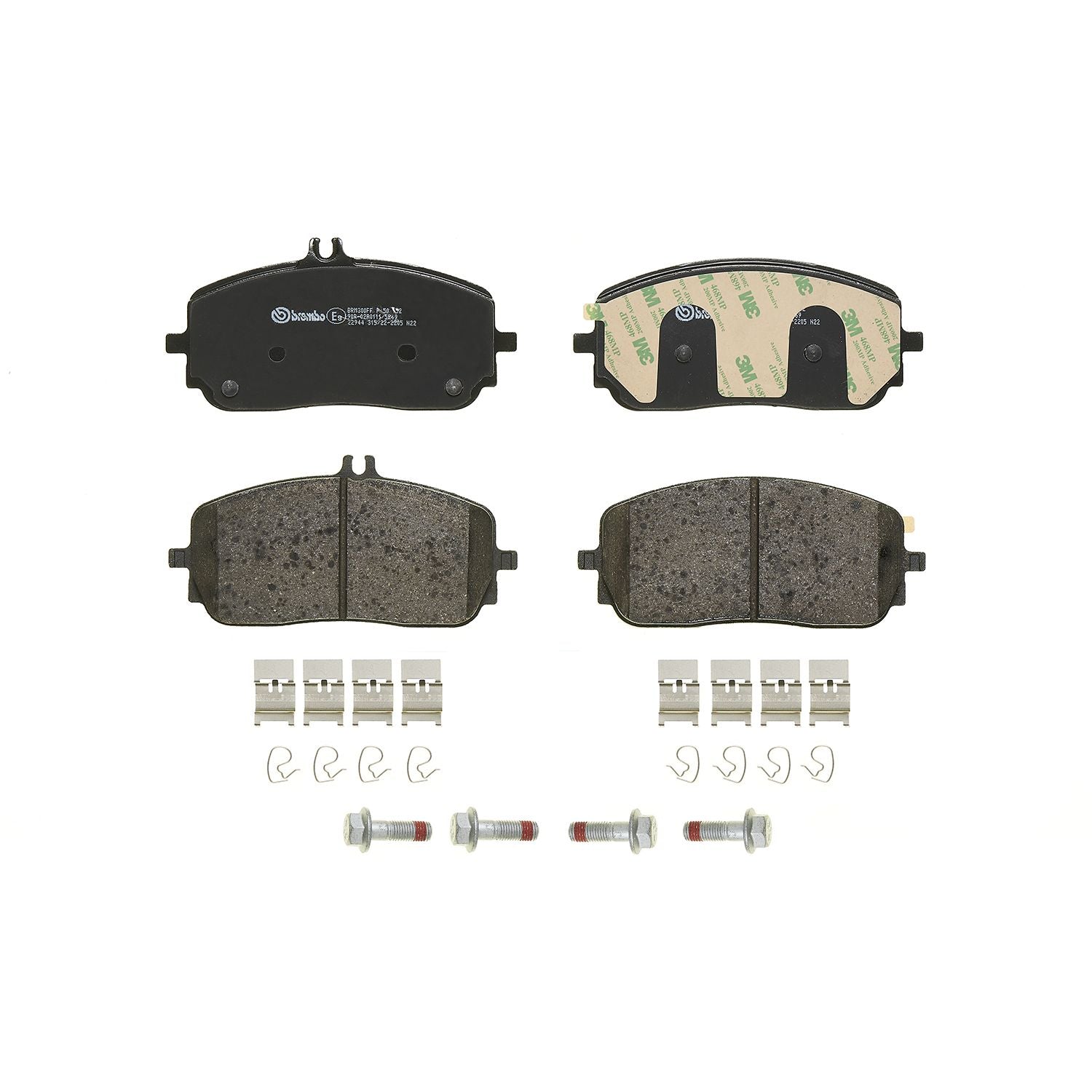 PRIME Low-Met Front Disc Brake Pad Set - P50152_01