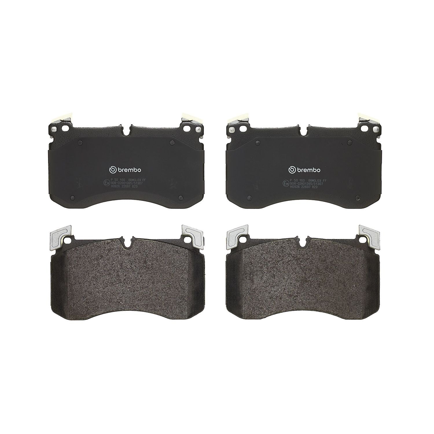 PRIME Low-Met Front Disc Brake Pad Set - P50160_01