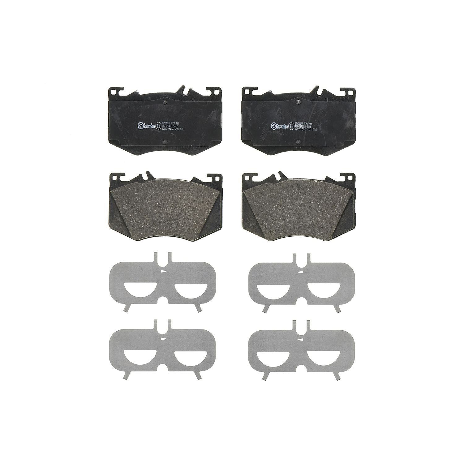 PRIME Low-Met Front Disc Brake Pad Set - P50166_01