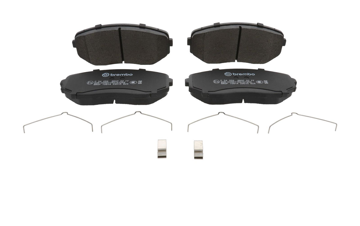 PRIME Low-Met Front Disc Brake Pad Set - P54059_03