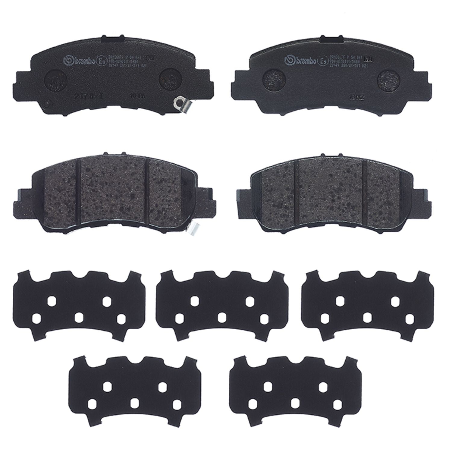 PRIME Low-Met Front Disc Brake Pad Set - P54061_01