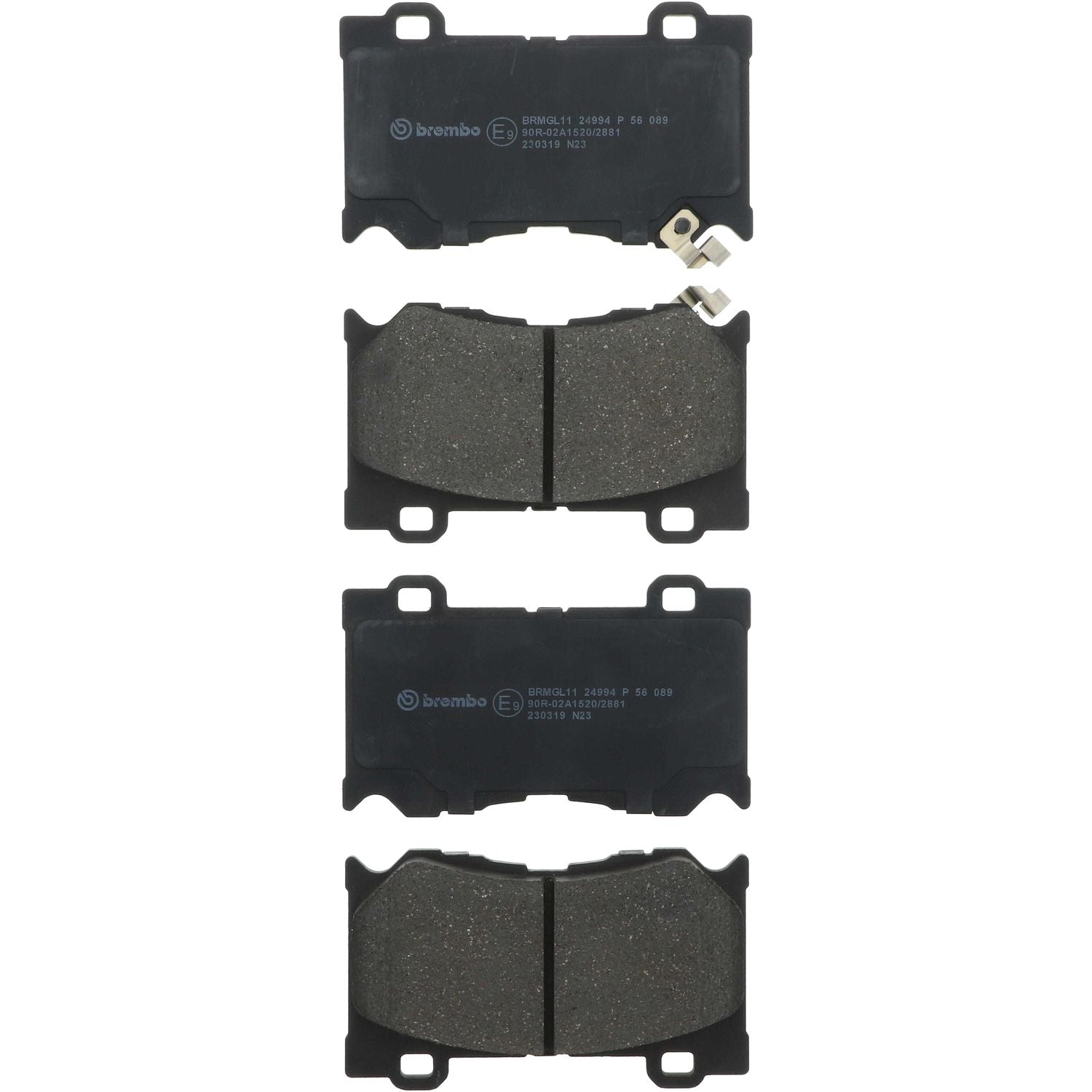 PRIME Low-Met Front Disc Brake Pad Set - P56089_02