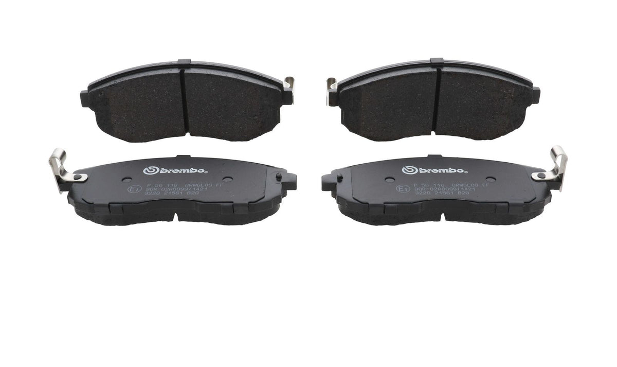 PRIME Low-Met Front Disc Brake Pad Set - P56116_03