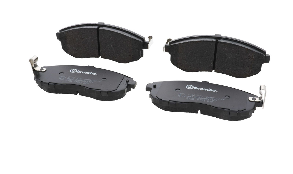 PRIME Low-Met Front Disc Brake Pad Set - P56116_04
