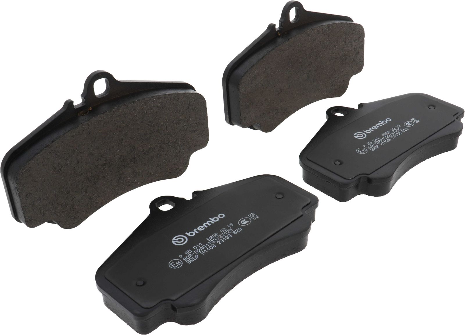 PRIME Low-Met Front Disc Brake Pad Set - P65011_02