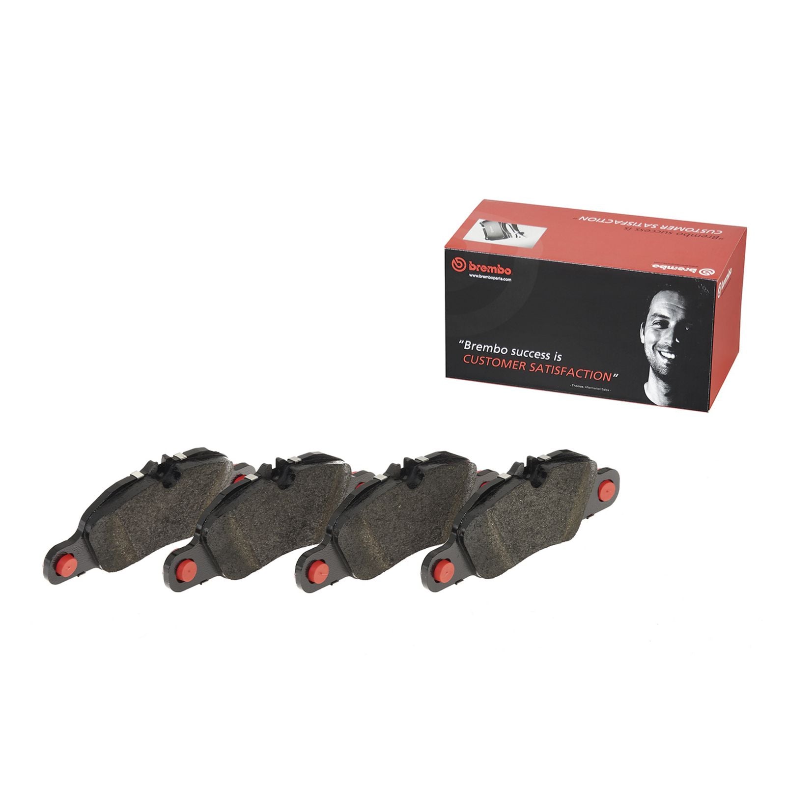 PRIME Low-Met Front Disc Brake Pad Set - P65019_01