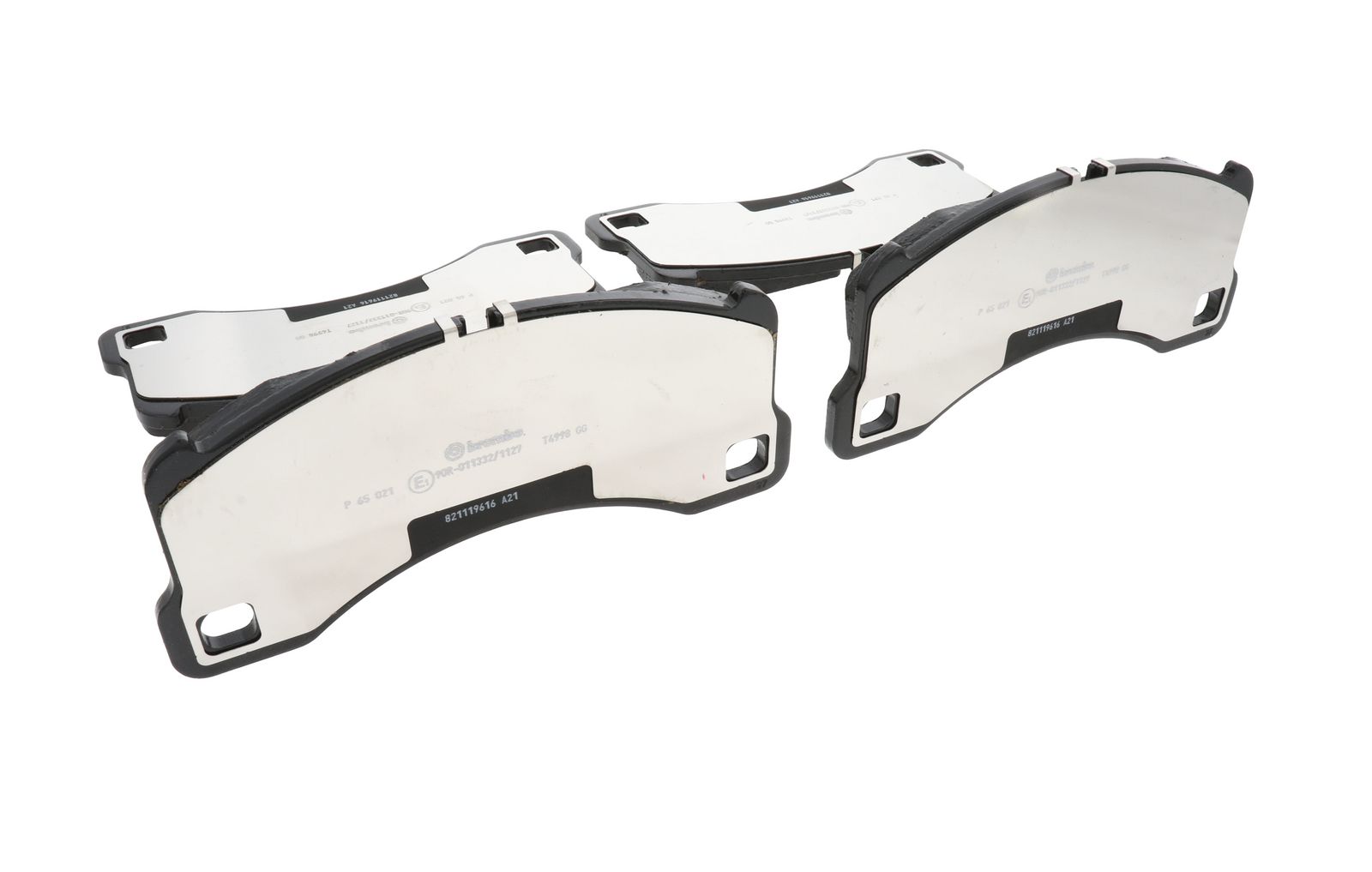 PRIME Low-Met Front Disc Brake Pad Set P65021 | Brembostore