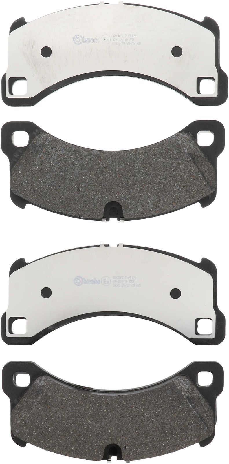 PRIME Low-Met Front Disc Brake Pad Set - P65026_01