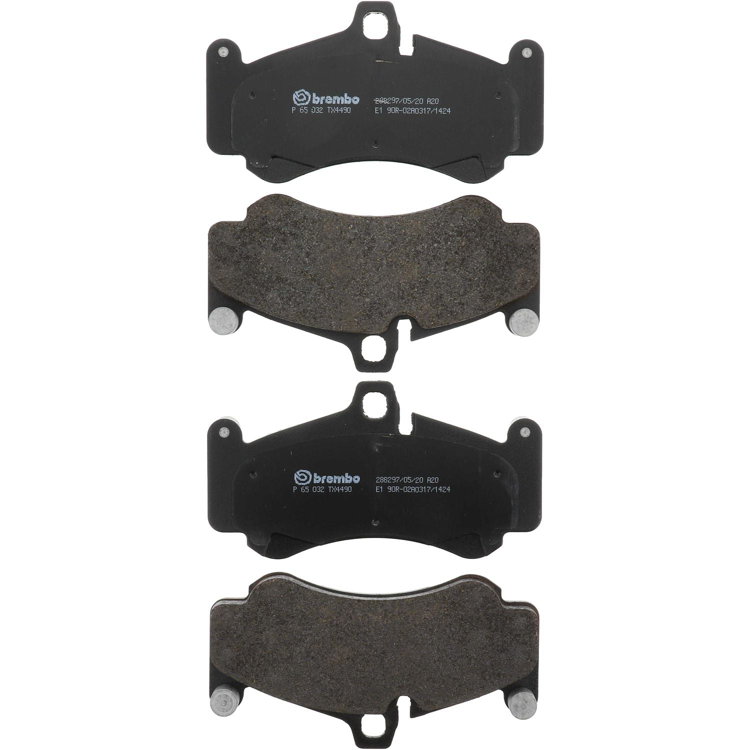 PRIME Low-Met Front Disc Brake Pad Set - P65032_02