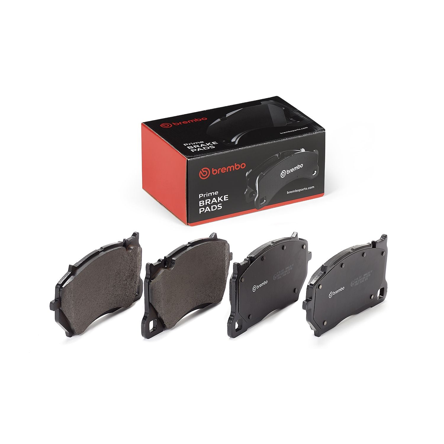 PRIME Low-Met Front Disc Brake Pad Set - P65057_02
