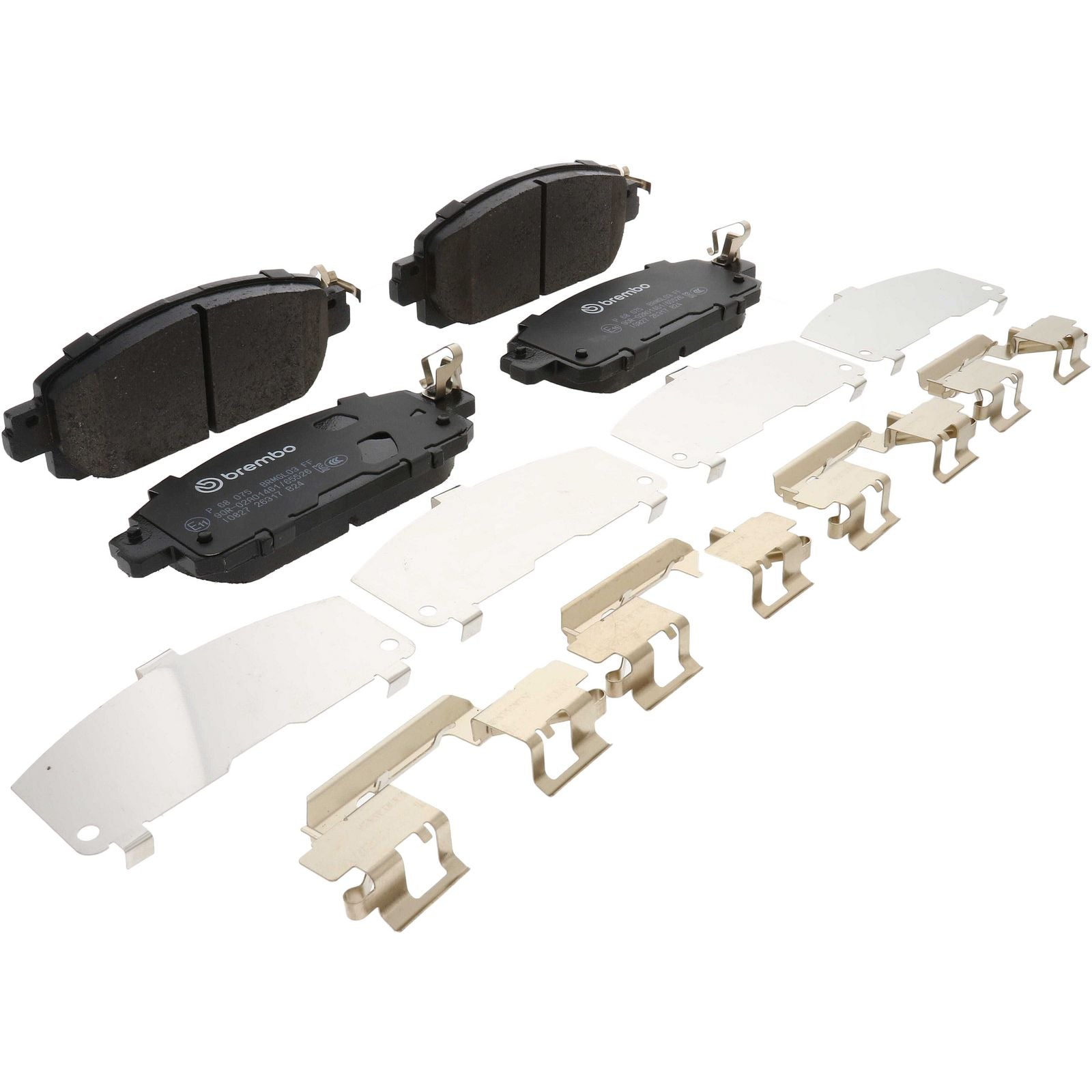PRIME Low-Met Front Disc Brake Pad Set P68075 | Brembostore
