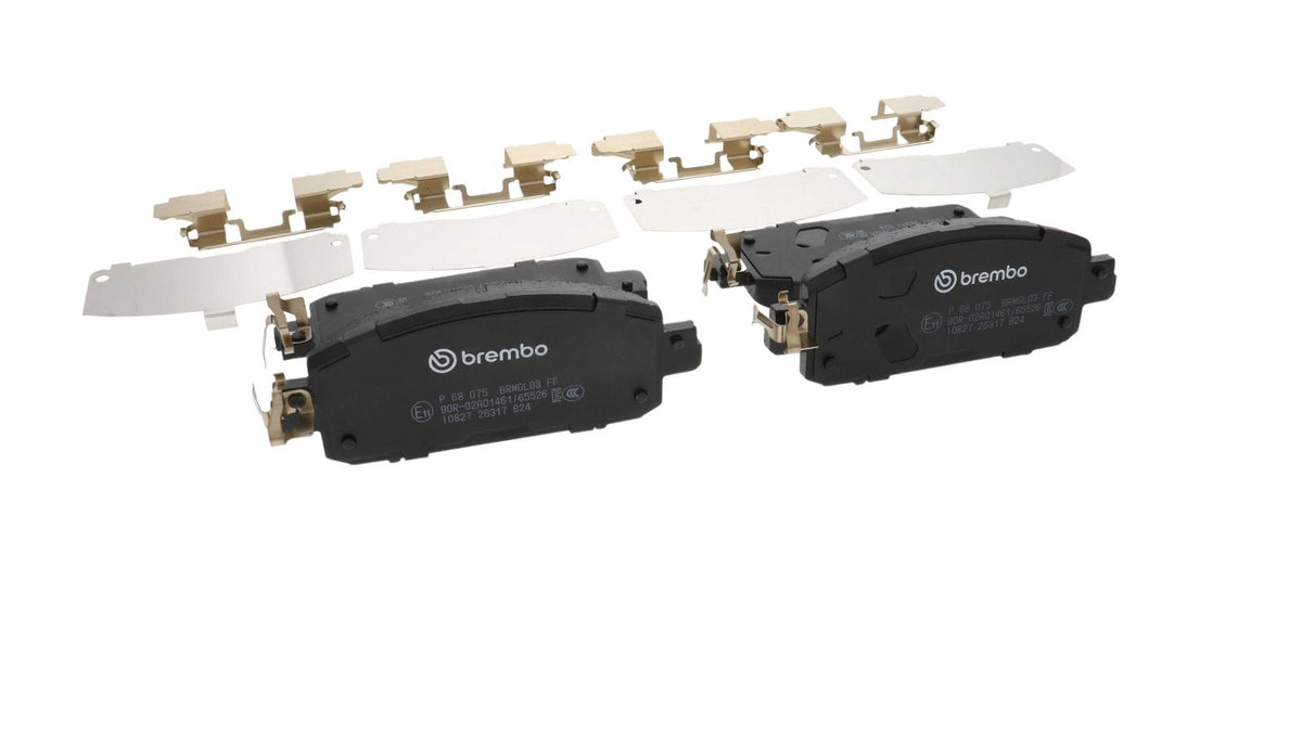 PRIME Low-Met Front Disc Brake Pad Set - P68075_14
