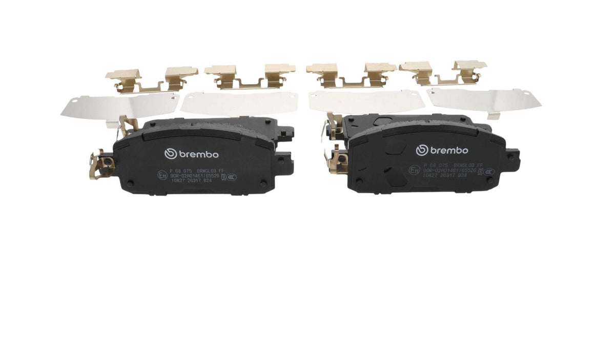 PRIME Low-Met Front Disc Brake Pad Set - P68075_15