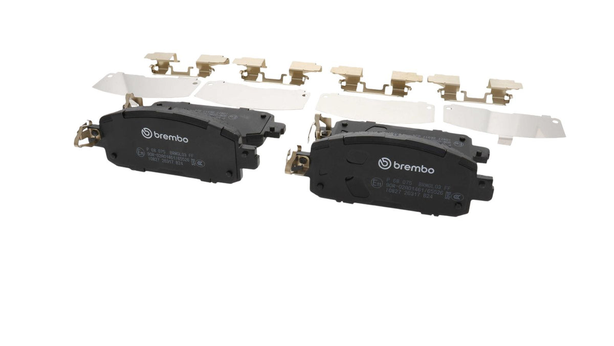 PRIME Low-Met Front Disc Brake Pad Set - P68075_16