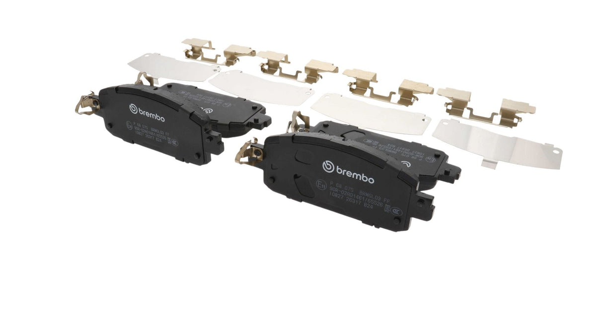 PRIME Low-Met Front Disc Brake Pad Set - P68075_17