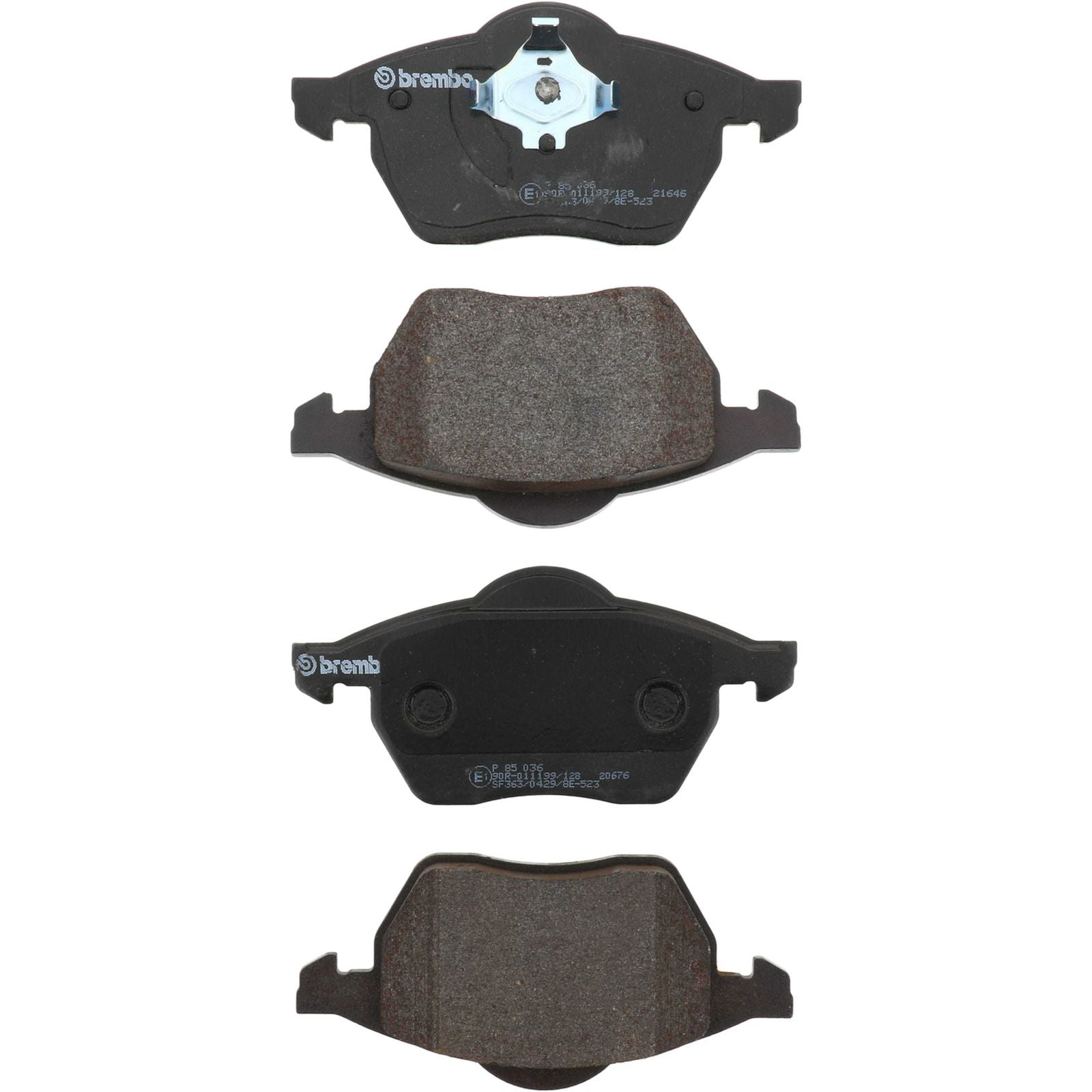 PRIME Low-Met Front Disc Brake Pad Set - P85036_27