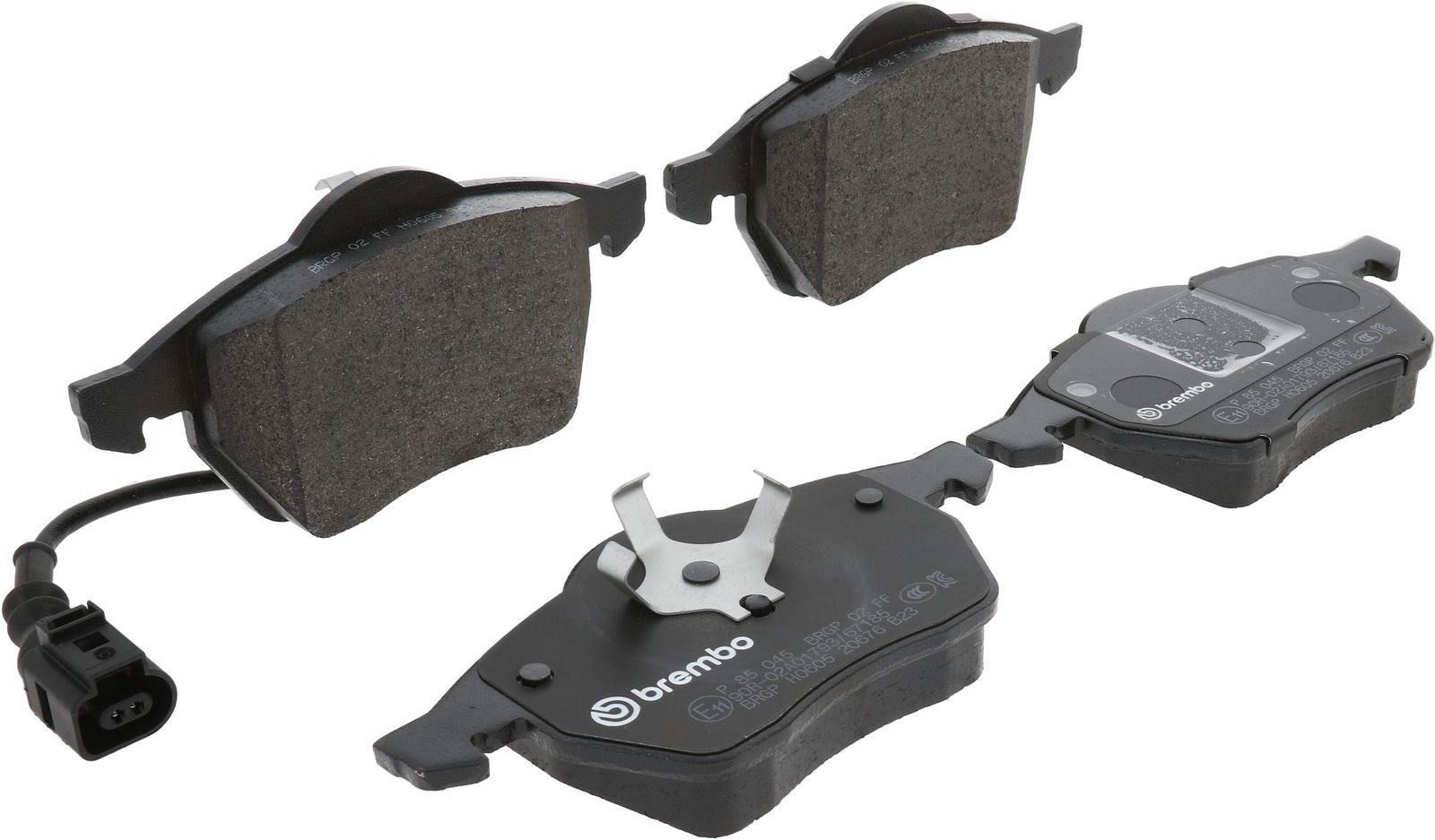 PRIME Low-Met Front Disc Brake Pad Set - P85045_02