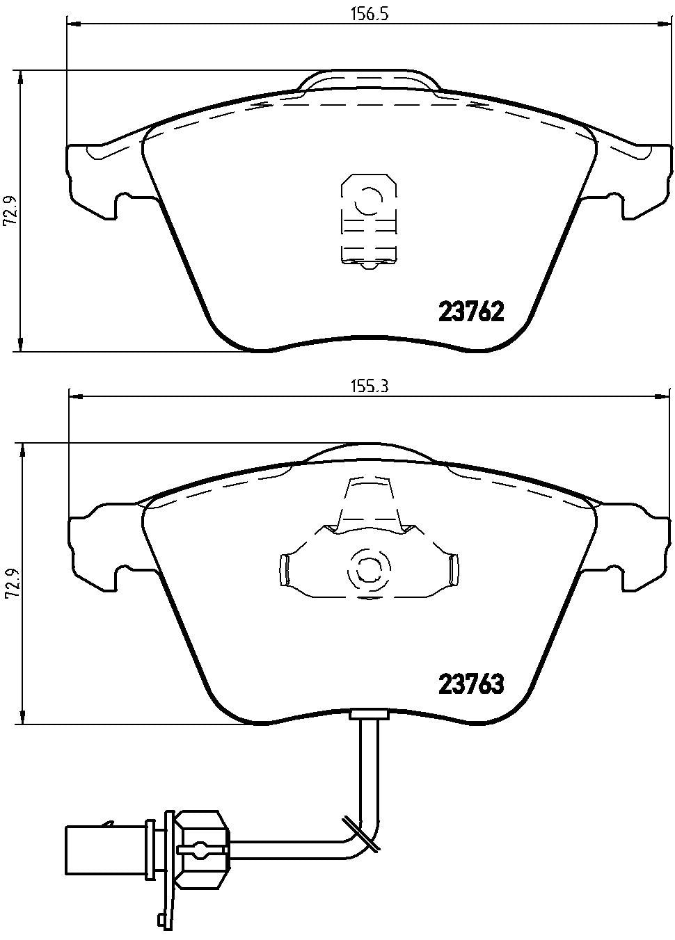 PRIME Low-Met Front Disc Brake Pad Set - P85056_04