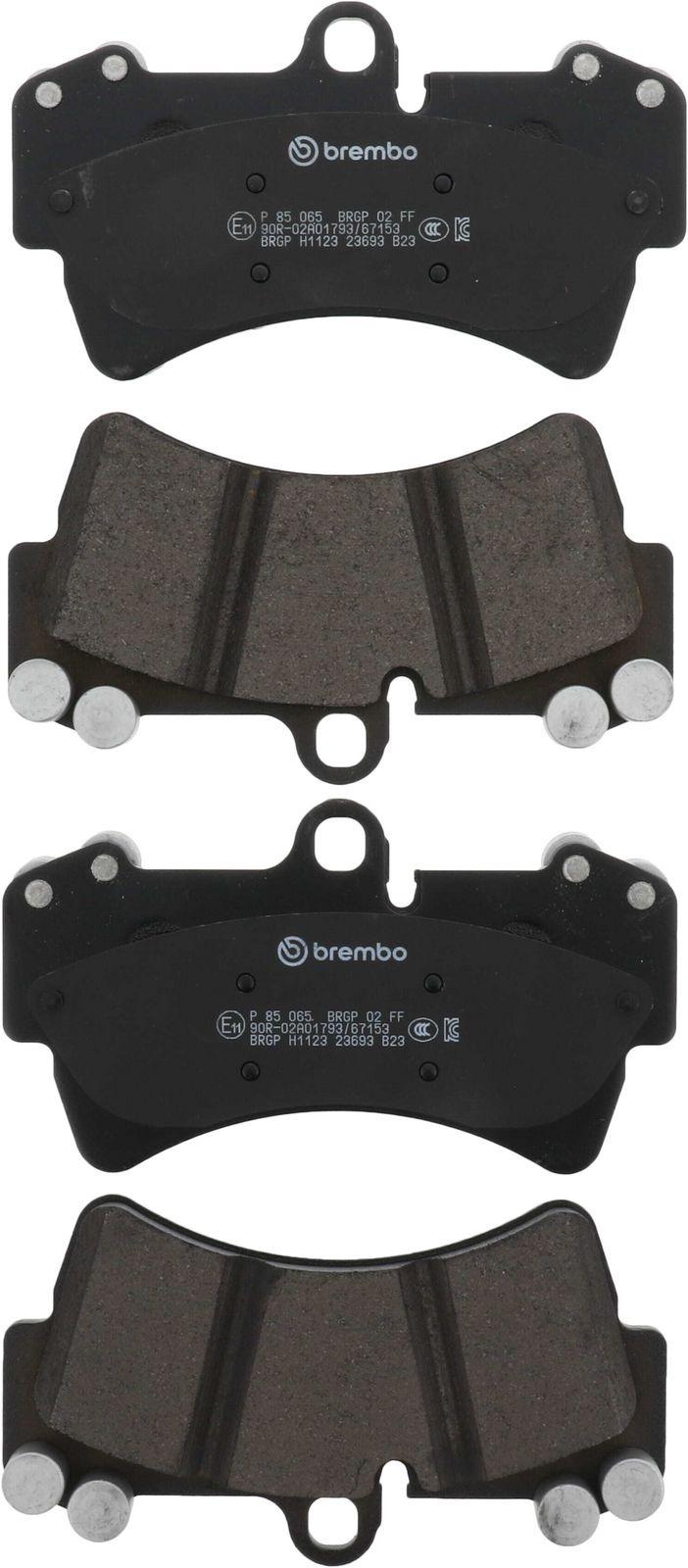 PRIME Low-Met Front Disc Brake Pad Set - P85065_01