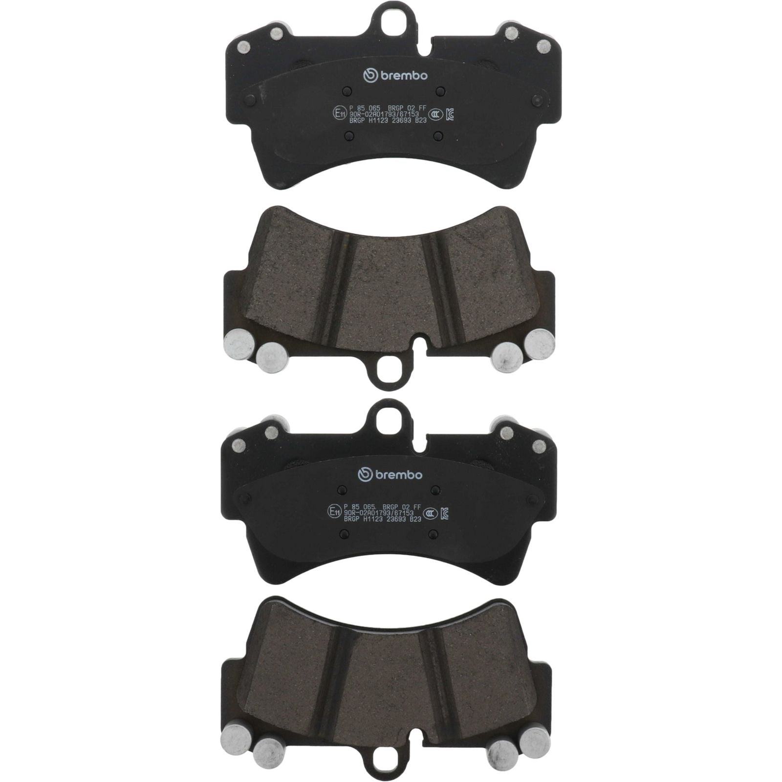PRIME Low-Met Front Disc Brake Pad Set - P85065_05