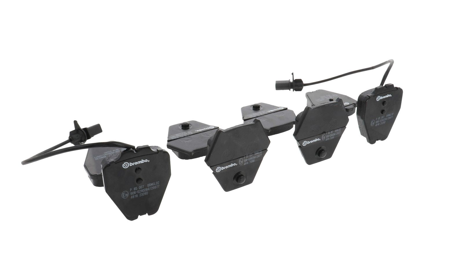 PRIME Low-Met Front Disc Brake Pad Set - P85067_11