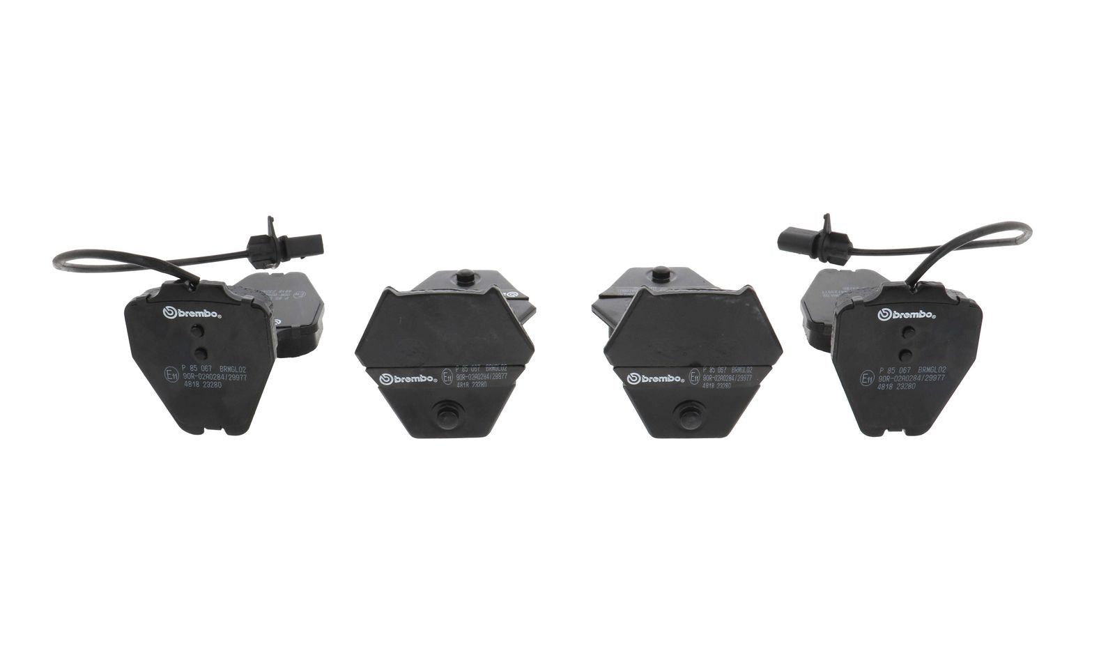 PRIME Low-Met Front Disc Brake Pad Set - P85067_13