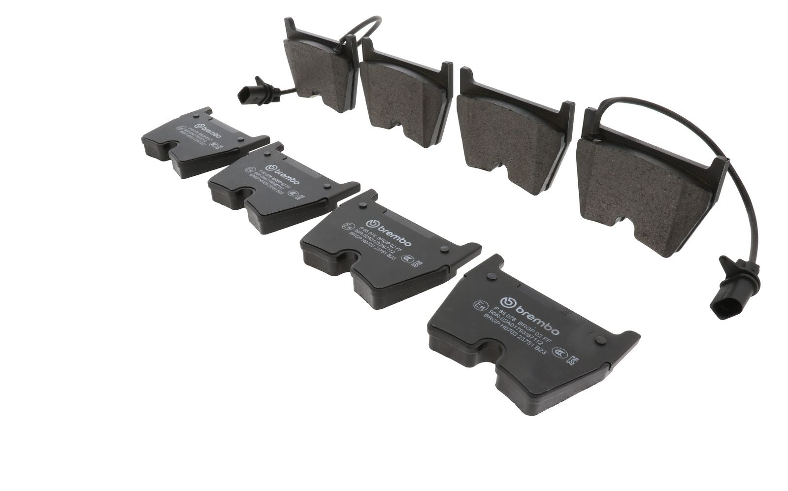 PRIME Low-Met Front Disc Brake Pad Set - P85078_05