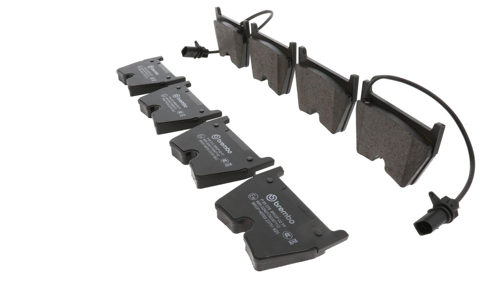 PRIME Low-Met Front Disc Brake Pad Set - P85078_06