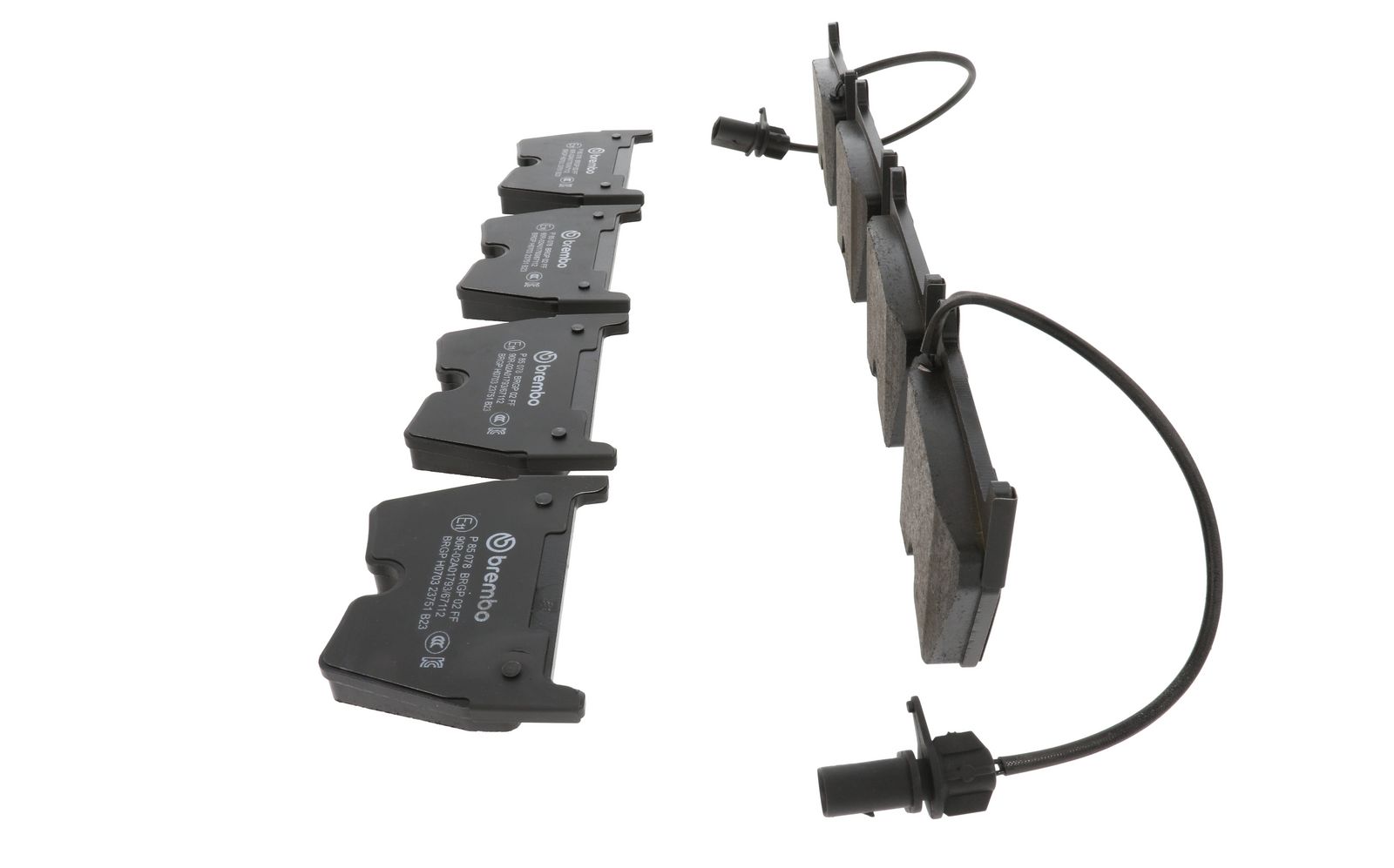 PRIME Low-Met Front Disc Brake Pad Set - P85078_08