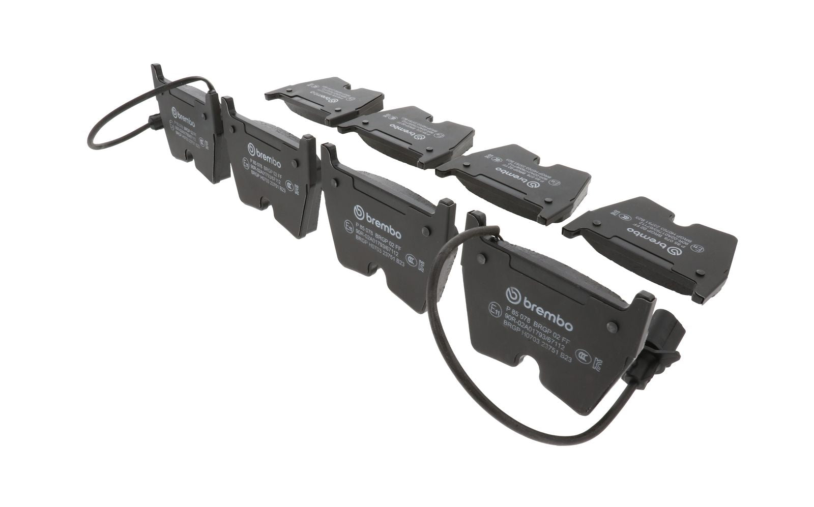 PRIME Low-Met Front Disc Brake Pad Set - P85078_17
