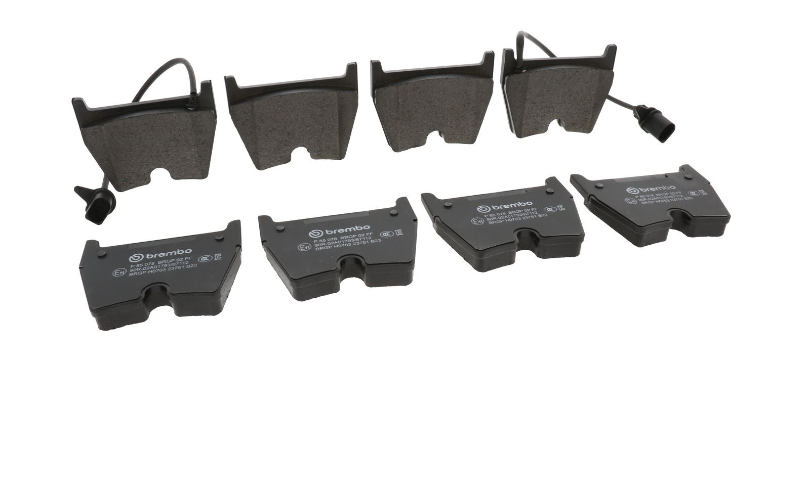 PRIME Low-Met Front Disc Brake Pad Set - P85078_25