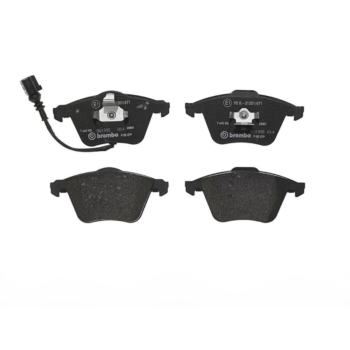 PRIME Low-Met Front Disc Brake Pad Set - P85079_02
