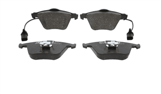 PRIME Low-Met Front Disc Brake Pad Set - P85084_26
