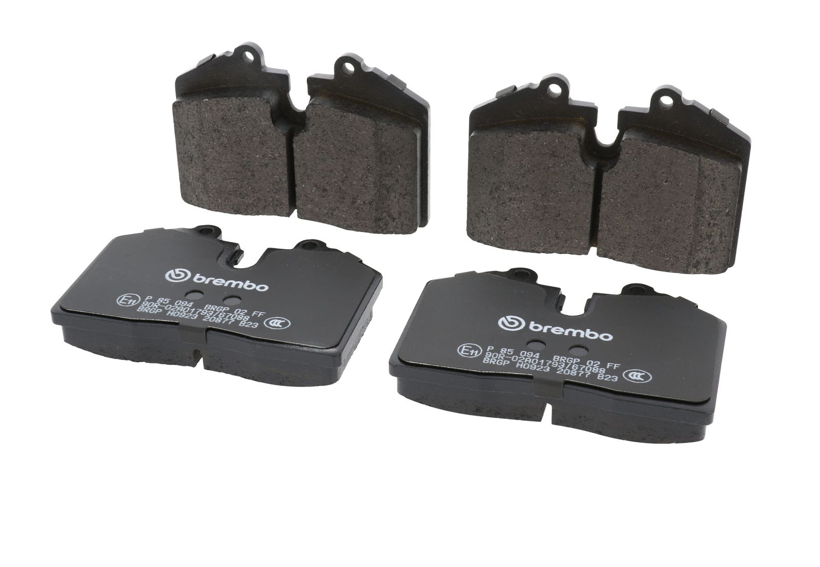 PRIME Low-Met Front Disc Brake Pad Set - P85094_03