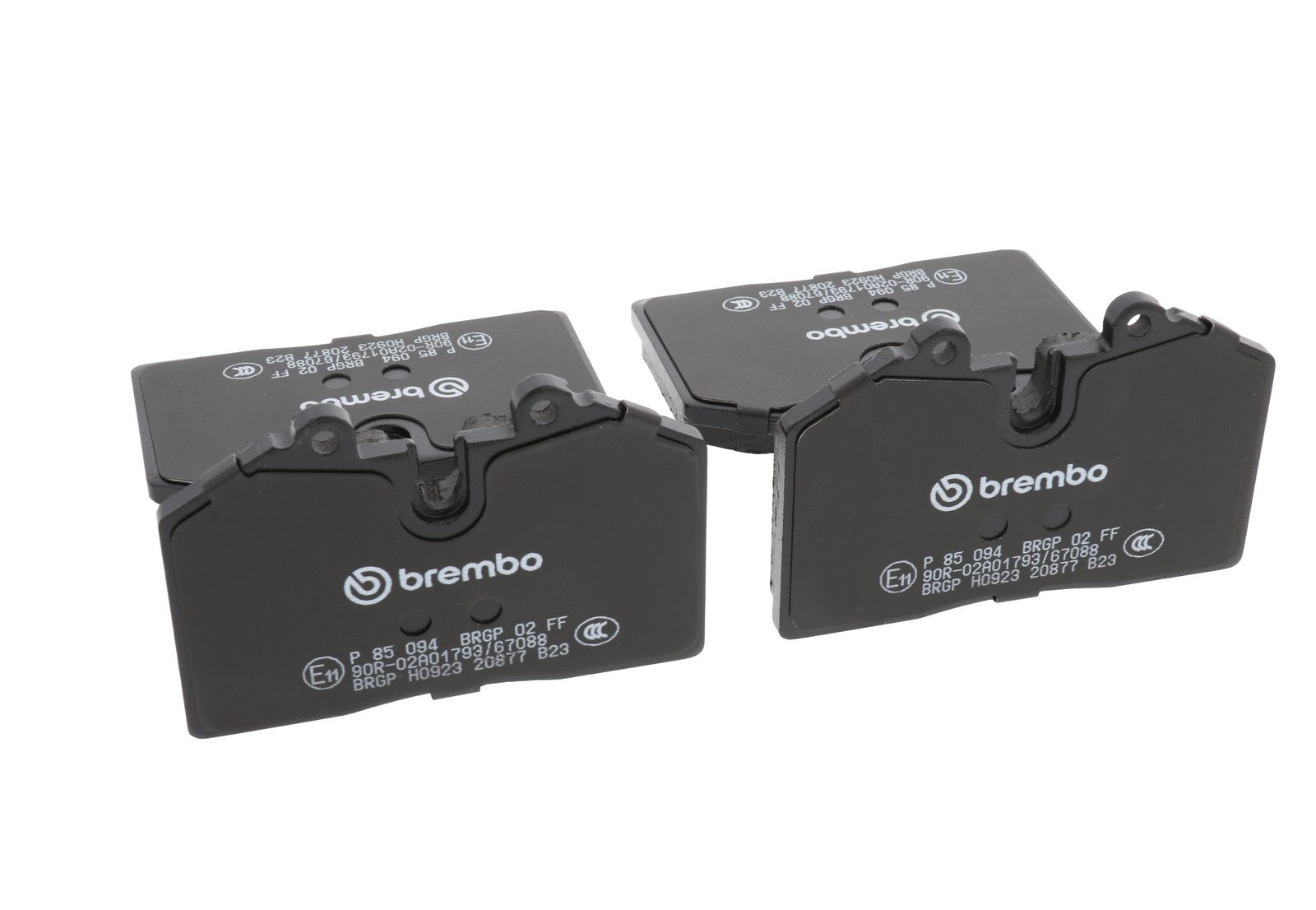 PRIME Low-Met Front Disc Brake Pad Set - P85094_13